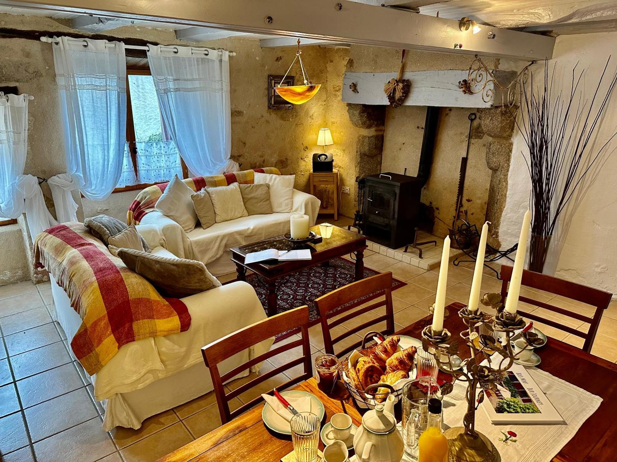Bois Mort Farm Villa Gourgé Kültér fotó